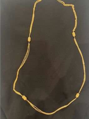 Monet vintage long necklace